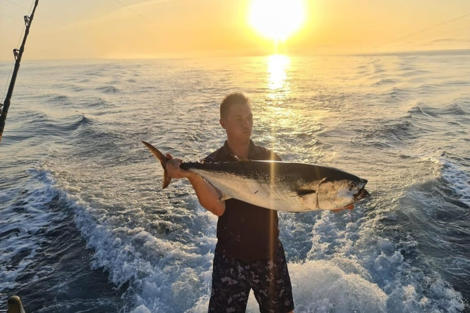 Trolling Fishing Trip with Snacks and Drinks